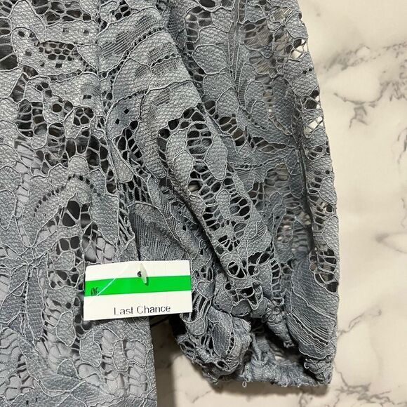 Vince Camuto Short Sleeve Lace Fit and Flare Dress - Picture 5 of 10